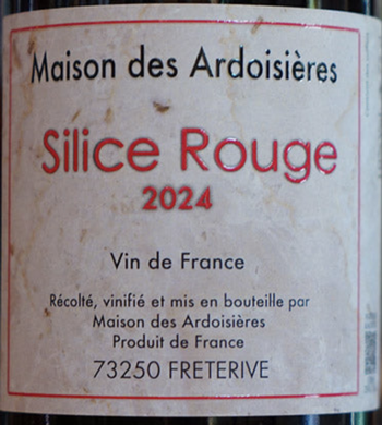 Maison des Ardoisieres Cuvee Silice Rouge 2024